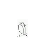 End Cap, OMC, GM 120HP, 4 cil. 153CID / 2,5L GM från 1981 till 1986, 140hp, 4cil. 181CID / 3.0L GM 1973-1990 Ersätter OEM: -910.384