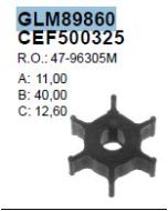 Impeller Yamaha 4A / B, F4A, 5C
