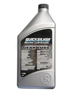 Quicksilver ger olja Högviskositet 80w / 90 (1,0L Högpresterande lägre enhet växlar ersätter org.no: 92-858064QB1