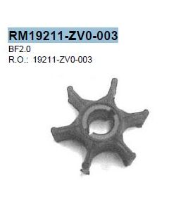 Impeller Honda BF2AH-AK-AM / BF20F Ersätter OEM: 19211-ZV0-003