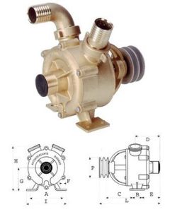Vattenpump 4mm