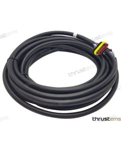 7 meter kabel till manöverpanelen (bogpropeller)