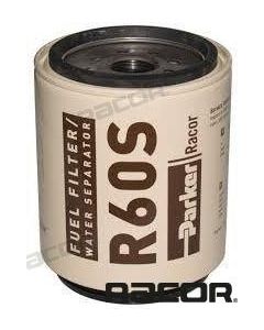 Racor- eller Diesel-filter Pinneinsats 20 mikron till Racor 460R2
