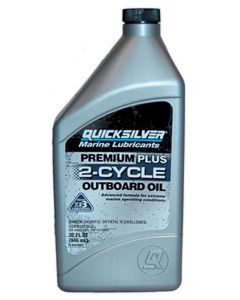 Syntetisk 2T - Quicksilver Premium Plus olje (1,0L) erstatter org.nr: 92-858026K01