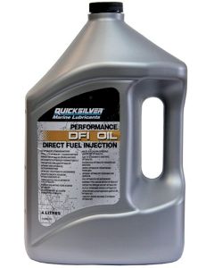 2T - Quicksilver olje (3,8L) til motorer som E-Tec og OPTIMAX / DFI erstatter org.nr: 92-858037K01