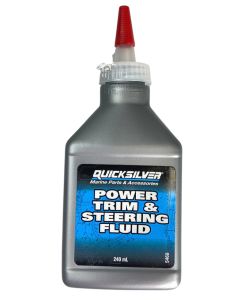 Powertrim och lutningsolja