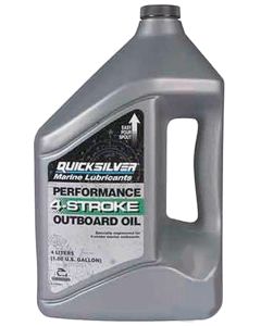 4-T Quicksilver olje SAE 25W-40 (4,0L) til VERADO, DFI erstatter org.nr: 92-858053QE1